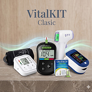 VitalKIT Clasic pentru măsurarea parametrilor vitali - patru (4) dispozitive medicale