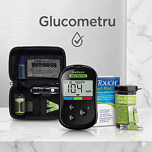 Aparat pentru măsurarea GLICEMIEI - One Touch Select Plus