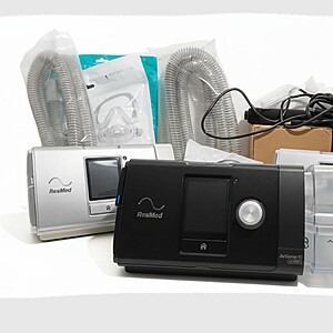 Dispozitiv APAP/CPAP Resmed AirSense10 AutoSet (CPAP + APAP) + Umidificator + Toate accesoriile - SH