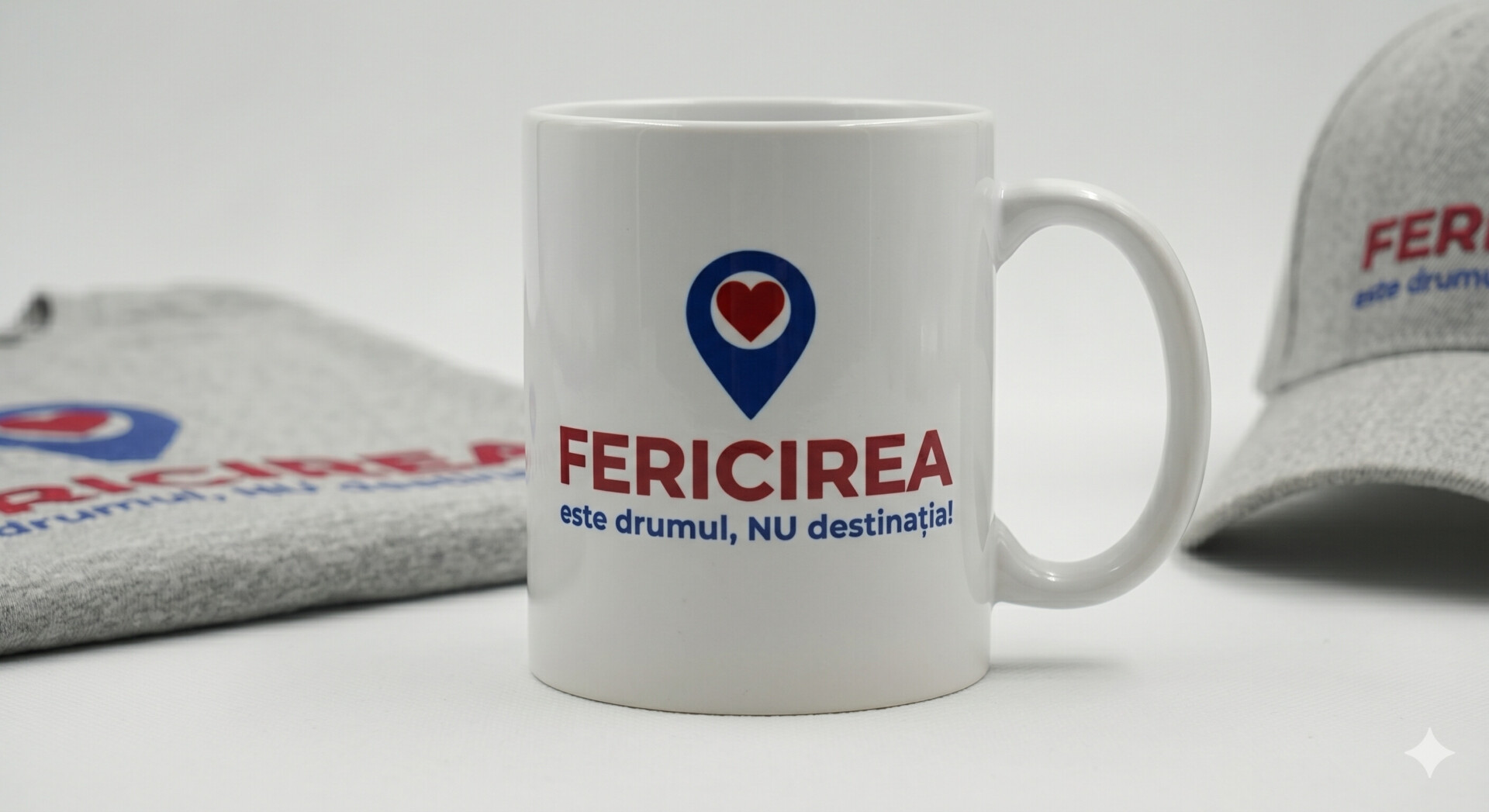 Cană personalizată din colecția - FERICIREA este drumul, NU destinația!