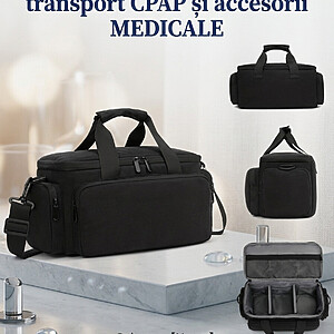 MedicalPro Bag - Geantă transport CPAP/APAP și accesorii MEDICALE