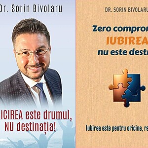 Pachetul FERICIREA este drumul, NU detinația! + ZERO compromis! IUBIREA nu e destul!