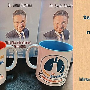 Pachetul FERICIREA este drumul, NU detinația! + ZERO compromis! IUBIREA nu e destul! + Cană PERSONALIZATĂ - colecția Dr. Sorin Bivolaru